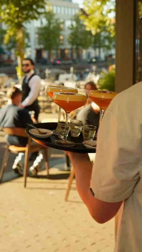 Cherché / Het terras